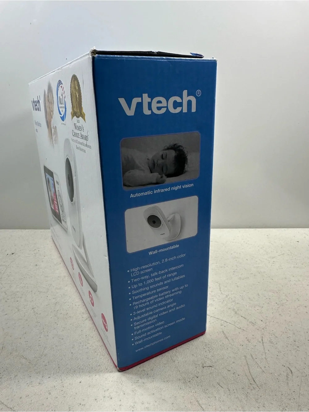 New Sealed VTech VM819 Video Baby Monitor 2.8” Screen Night Vision Portable